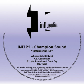 Champion Sound – instrukshun EP