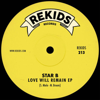 Star B, Riva Starr, Mark Broom – Love Will Remain EP