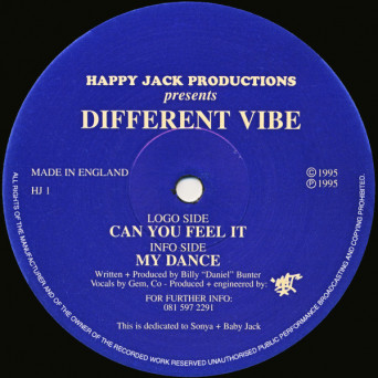Different Vibe – Can You Feel It / My Dance [VINYL]