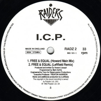 I.C.P. – Free & Equal [VINYL]