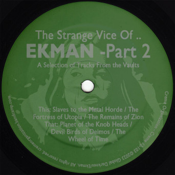 Ekman – The Strange Vice of Ekman – Part 2