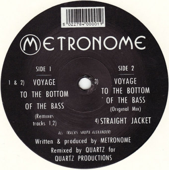Metronome – Voyage To The Bottom Of The Bass [VINYL]