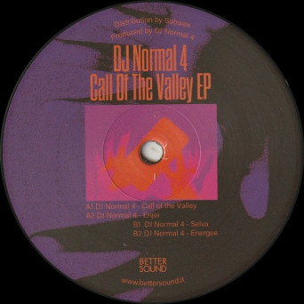 DJ Normal 4 – Call of the Valley EP [VINYL]