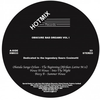 VA – Obscure Bad Dreams Vol. 1 – Dedicated To The Legendary Sauro Cosimetti