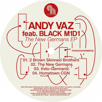 Andy Vaz – The New Germans EP (feat. Black M1D1)