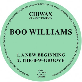 Boo Williams – A New Beginning