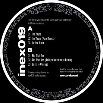 Toomy Disco – I’m Yours EP
