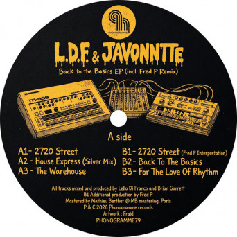 L.D.F. & Javonntte – Back to the Basics EP