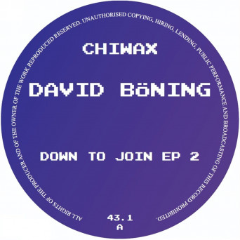 David Böning – Down To Join EP 2